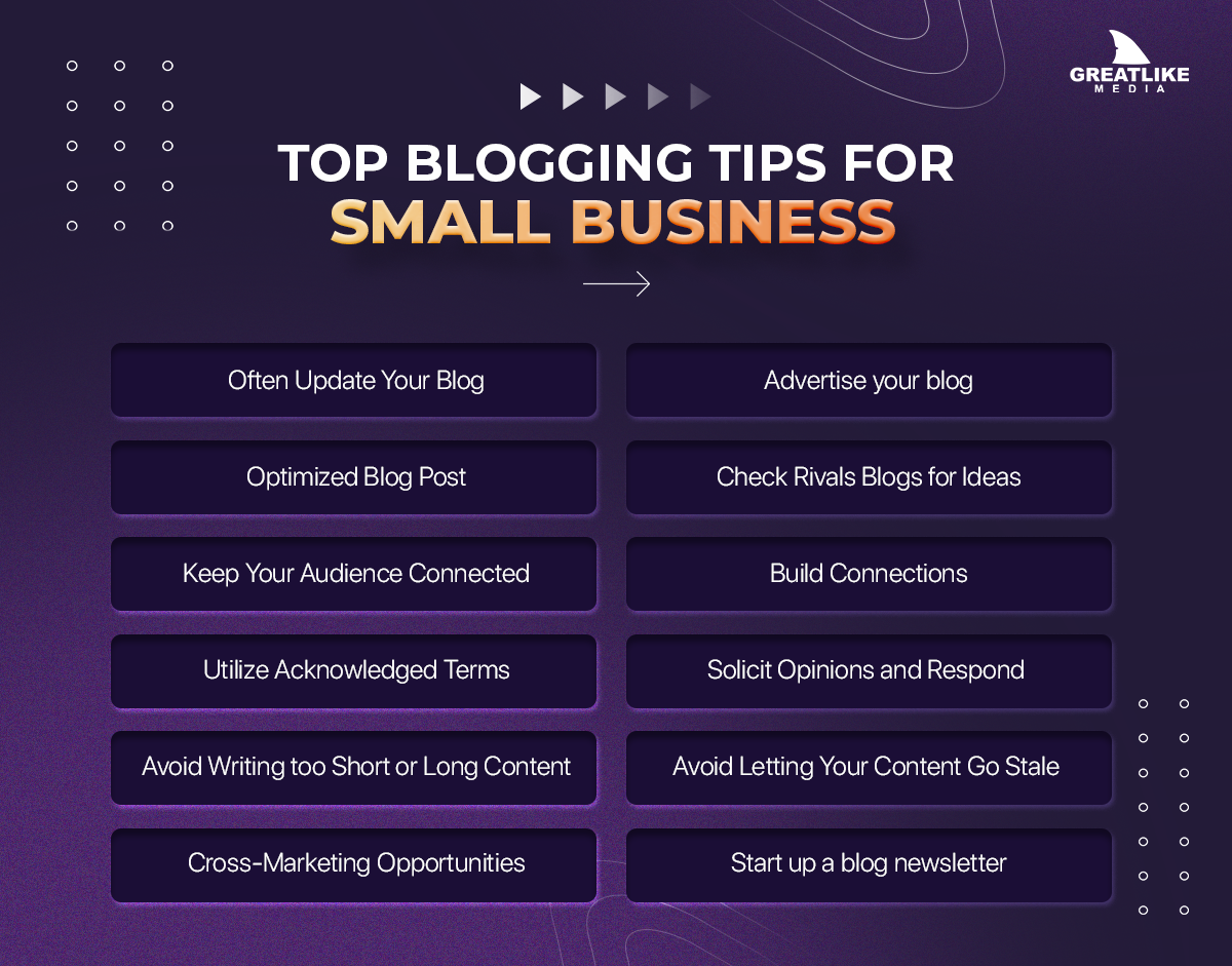 Top Blogging Tips For Small Business